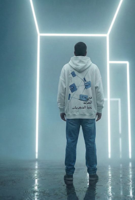 Isolation Memory Hoodie – White Edition