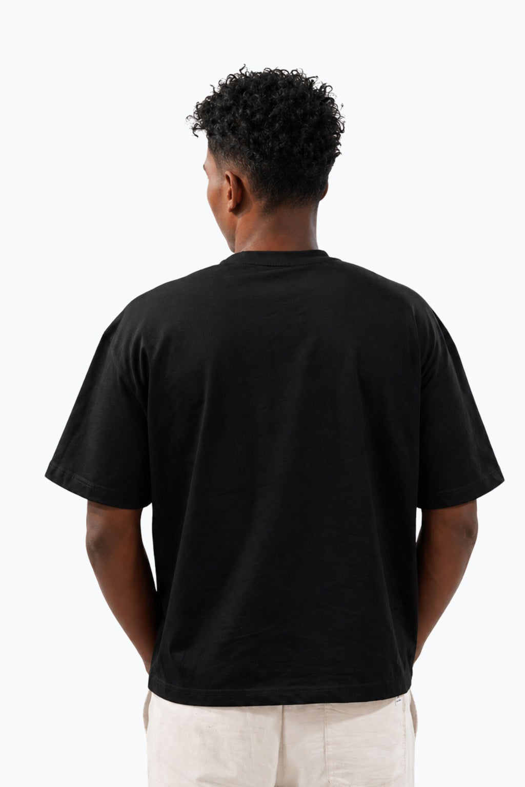BASIC BOXFIT TSHIRT UNISEX BLACK